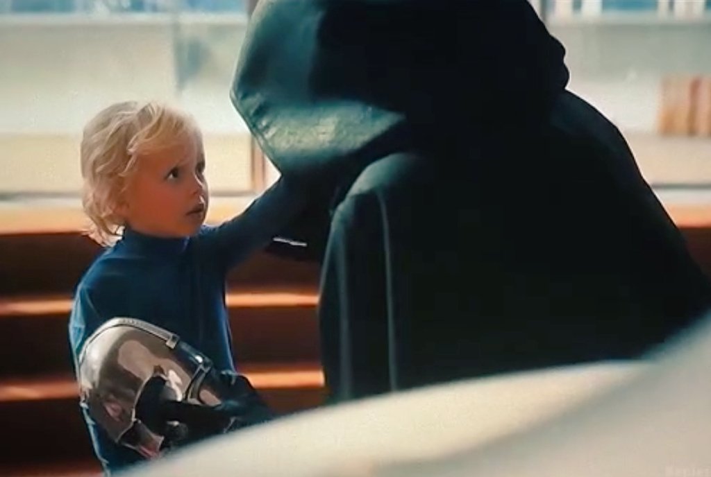 franklin bonding and instantly warming up to doom would be reed and sue's funniest parental nightmare ever