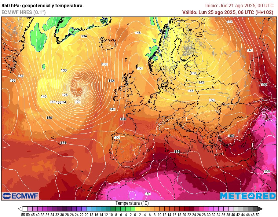 AGMCan's tweet image. el actual #huracánErin podría adelantar el fin del verano en #Canarias y la llegada de tiempo otoñal la próx. semana (25-31 agosto).

Lo haría de forma indirecta ya que su ingreso en la circulación de latitudes altas permitiría el acercamiento de aire templado/fresco a las islas.