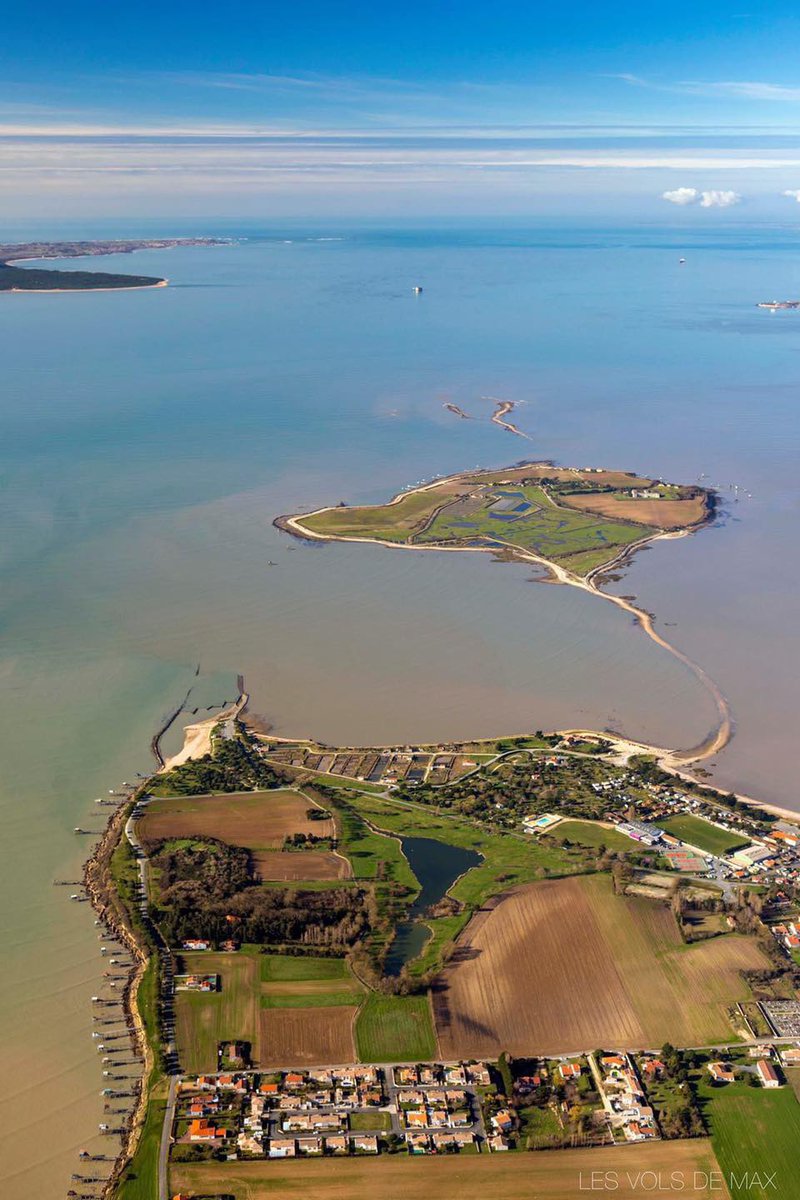 La jolie petite île Madame, accessible à pied pendant la marée basse 🏝️