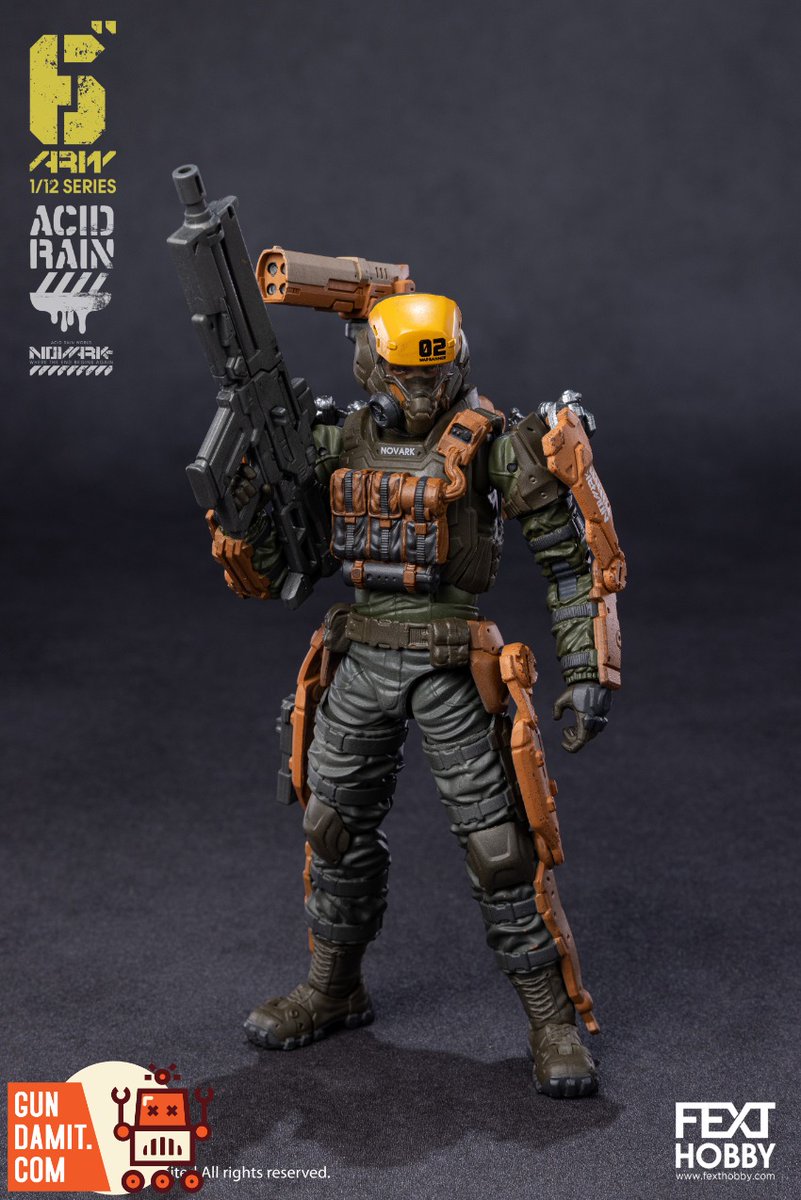 GundamitStore's tweet photo. [Pre-Order] Fext Hobby Acid Rain Novark 1/12 Figures Set (001–004)
https://t.co/AGrqNDOM3O

#Fext #Hobby #Acid #112 
#actionfigure #modelkit #Gundamit #GD https://t.co/U37gtSqRzv