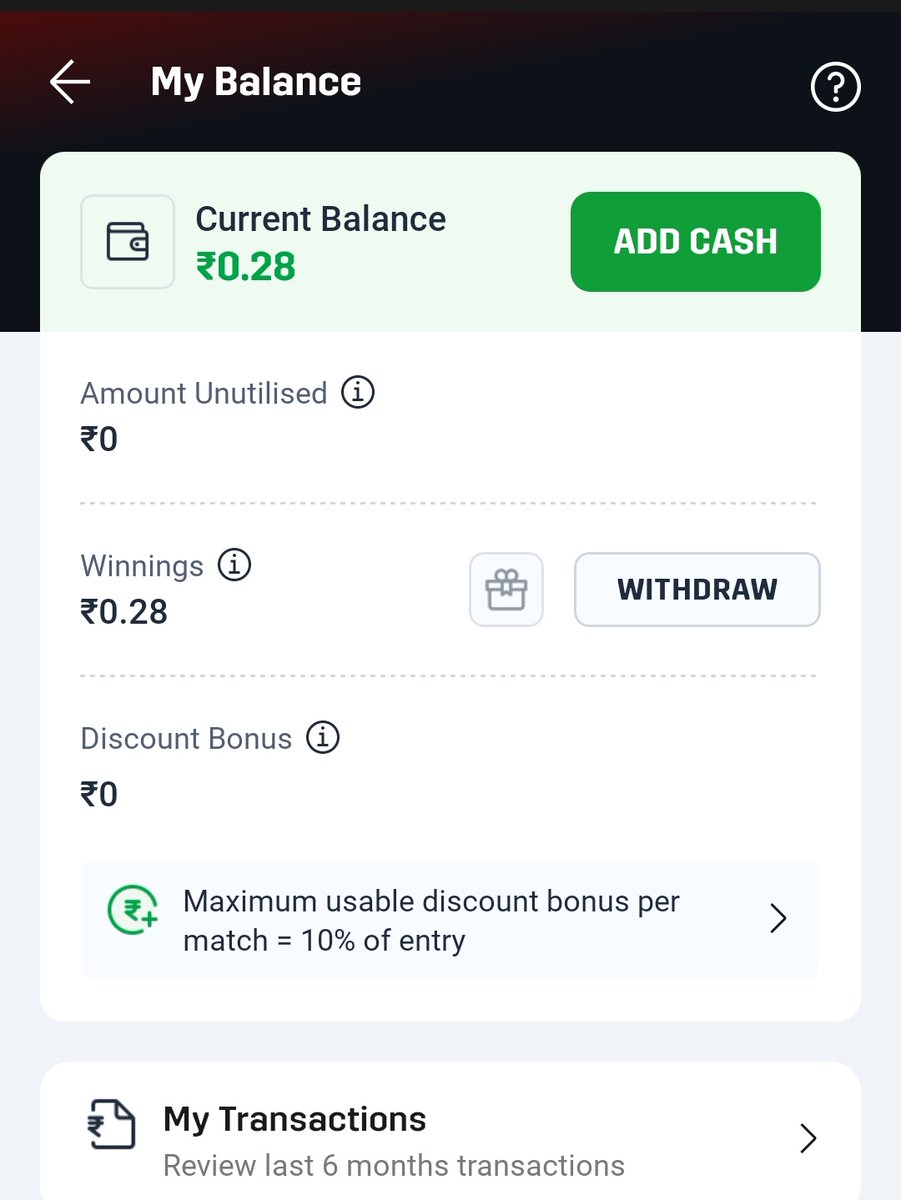 Withdrawal successful. Thank you dream11, for all the memories.

#dream11ban
#AsiaCup2025