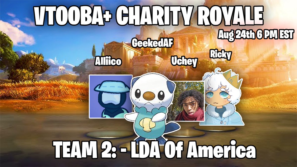 C4ndy_Hearts's tweet photo. Hi this is Team 2 of VTOOBA+ Charity Royale! They will be fighting for Learning Disabilities Association of America, a charity that advocates for those with learning disabilities to make sure they have equal access to educations and opportunities and get proper accommodation! You can learn more below!

@Geeked_AF_ 
@AlliicoLive 
Uchey 
Ricky

Be sure to watch their pov this Sunday at 6 PM EST