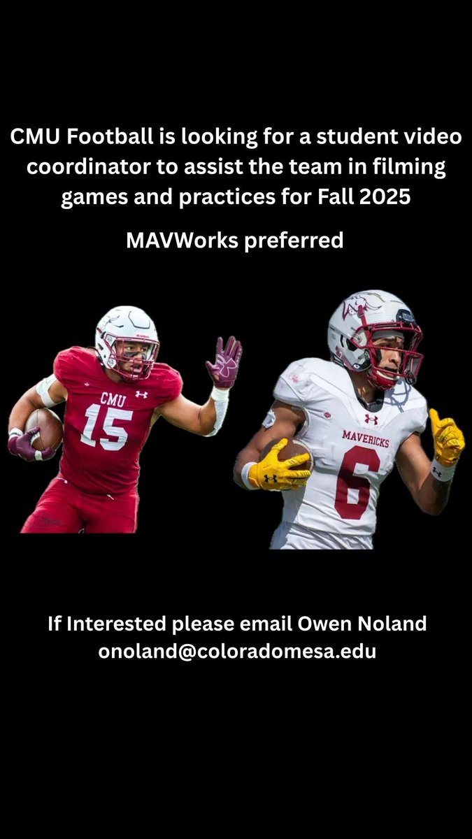 Colorado Mesa Football tweet media