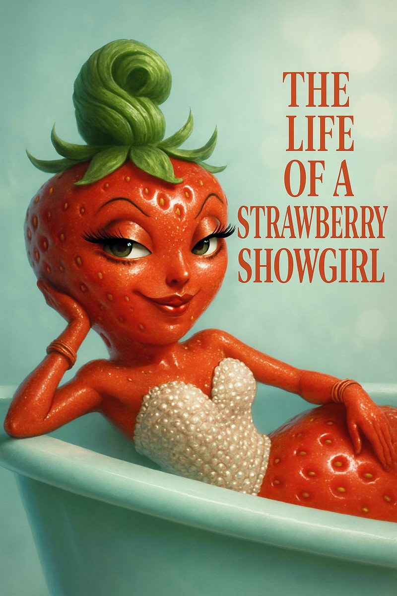 tomcherubini's tweet photo. Strawberry, Lemon, Banana &amp; Pineapple — fruit never looked this glamorous 🍓🍋🍌🍍✨ 

"The Life Of a ?" Challenge by @lovart_ai 

#DesignWithLovart #VibeDesign https://t.co/hJfyMnGabH