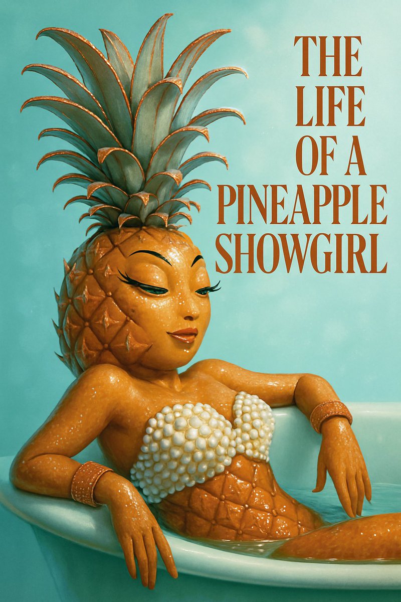 tomcherubini's tweet photo. Strawberry, Lemon, Banana &amp; Pineapple — fruit never looked this glamorous 🍓🍋🍌🍍✨ 

"The Life Of a ?" Challenge by @lovart_ai 

#DesignWithLovart #VibeDesign https://t.co/hJfyMnGabH