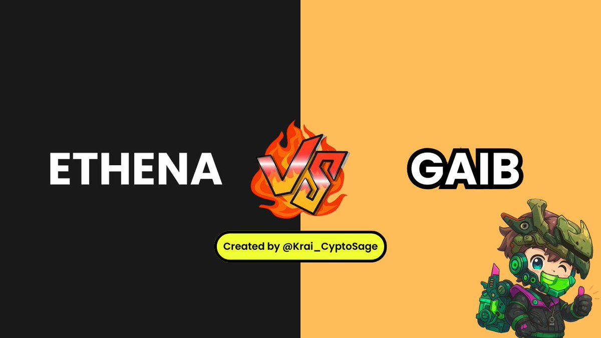 Krai🔑 (@krai_cryptosage) on Twitter photo Everyone in DeFi saw what Ethena’s $USDe did.
It proved one thing: people want a synthetic dollar with real yield. 💵
Now Gaib <a href="/gaib_ai/">GAIB 🟠 | RWAiFi</a> is taking that same model… but plugging it into AI compute.
Let’s break it down 👇
🟢USDe (Ethena)
🔹Backed by stables + derivatives Everyone in DeFi saw what Ethena’s $USDe did.
It proved one thing: people want a synthetic dollar with real yield. 💵
Now Gaib <a href="/gaib_ai/">GAIB 🟠 | RWAiFi</a> is taking that same model… but plugging it into AI compute.
Let’s break it down 👇
🟢USDe (Ethena)
🔹Backed by stables + derivatives