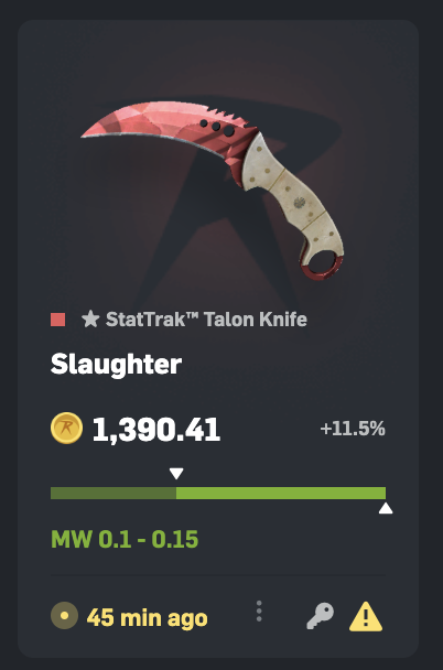 CSGORoll's tweet image. 🚨 ST Talon Knife | Slaughter Giveaway Alert! 🚨
How to Enter:
✅ Follow @CSGORoll
✅ Tag 1 friend (each tag = 1 entry)
✅ Like & Retweet this post
Winner will be randomly selected and announced in 7 days