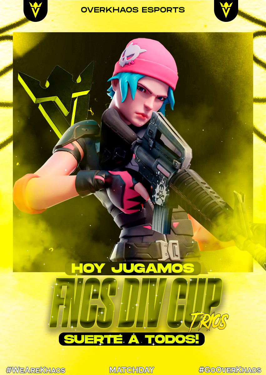 ð¢ðð²ð¿ððµð®ðŒð ð²ðŠðœðŒð¿ðð (@overkhaosesp) on Twitter photo ð¡DÃA DE TORNEO ð¡
HOY, NUESTROS JUGADORES COMPETIRÃN EN EL DAY 2 DE LA DIV CUP.
ðžðŠ || 17:00 ⢠20:00
<a href="/marcvimo08/">OvK EL PITI ã¡</a>
<a href="/aaronn_7_/">OvK Aaronn_10_</a>
<a href="/jandroofn/">alex 12</a>
<a href="/saammyFN/">OvK Sammy</a>
ðªðº || 19:00 ⢠22:00
<a href="/ismaa1kfnbr/">1smaa1kfn</a>
<a href="/RaulanRa61650/">RaulFN</a>
<a href="/briizzz_FN/">OvK Briizzz_</a>
<a href="/zzjonazz1/">0vK jonaazz</a>
ð¡OS DESEAMOS MUCHA SUERTE A TODOS! ð ð¡DÃA DE TORNEO ð¡
HOY, NUESTROS JUGADORES COMPETIRÃN EN EL DAY 2 DE LA DIV CUP.
ðžðŠ || 17:00 ⢠20:00
<a href="/marcvimo08/">OvK EL PITI ã¡</a>
<a href="/aaronn_7_/">OvK Aaronn_10_</a>
<a href="/jandroofn/">alex 12</a>
<a href="/saammyFN/">OvK Sammy</a>
ðªðº || 19:00 ⢠22:00
<a href="/ismaa1kfnbr/">1smaa1kfn</a>
<a href="/RaulanRa61650/">RaulFN</a>
<a href="/briizzz_FN/">OvK Briizzz_</a>
<a href="/zzjonazz1/">0vK jonaazz</a>
ð¡OS DESEAMOS MUCHA SUERTE A TODOS! ð