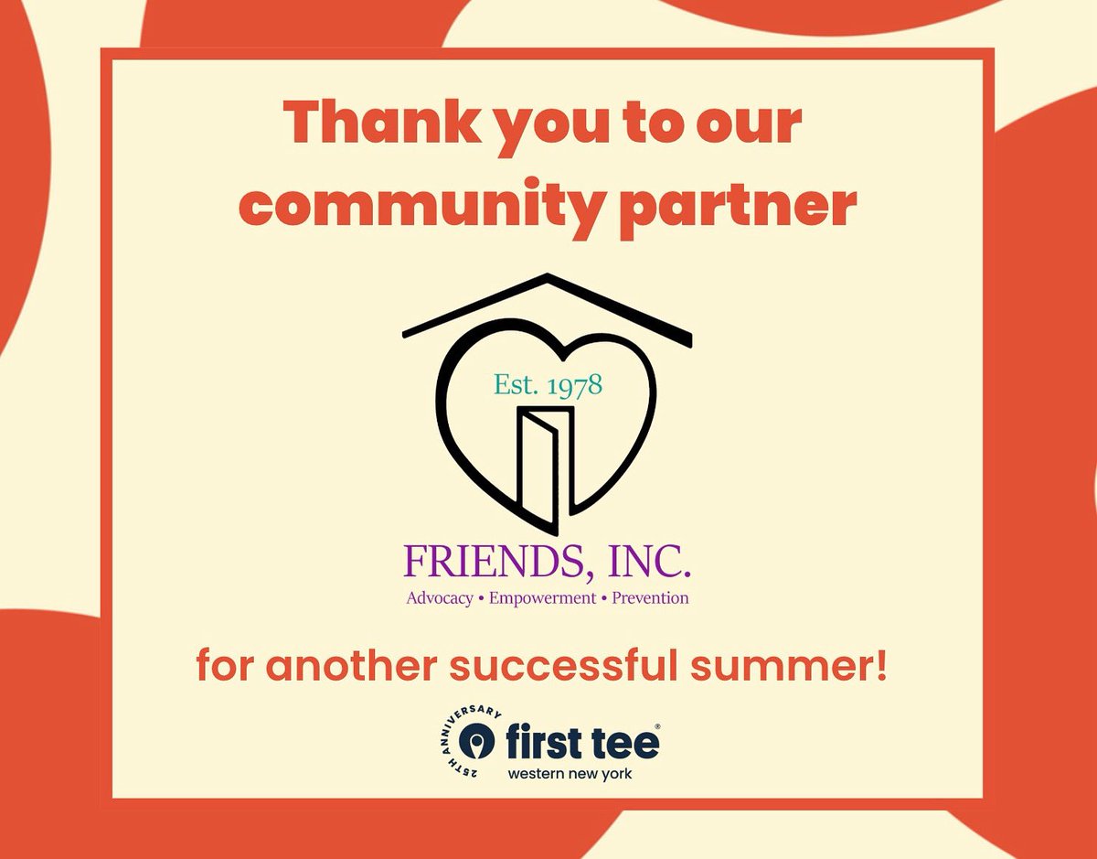 It was great to start working with Friends Inc, bringing the game of golf to Western New York Youth We are looking further to furthering our partnership and exposing more youth to the great game of golf. Thank you for helping us Build Game Changers!