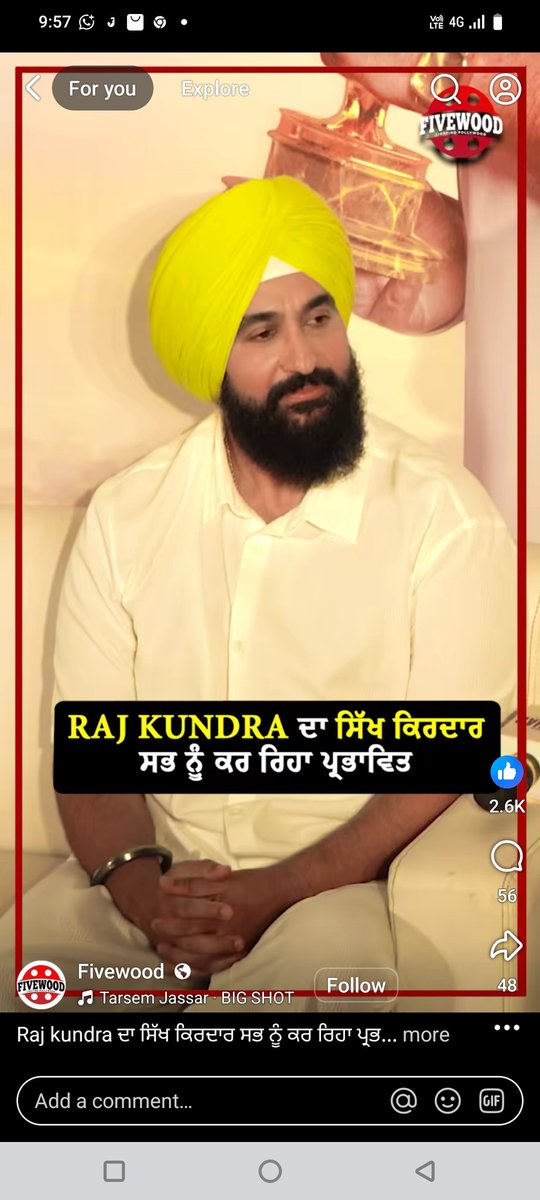 DeepSethi10's tweet photo. @onlyrajkundra Sat Shri Akal @onlyrajkundra  Bhaji Tusi Sardar Bahut Sona Lagda ho ji dastar ban ke tusi king of punjab lag reha ho ji
Waheguru ji tuhanu chardi kla vich rakhan ji, request hai tusi pagri na utrana kadi v tuhanu dekh ke youth bahut parbavat hovage 🙏 https://t.co/ccwwDsDDSE