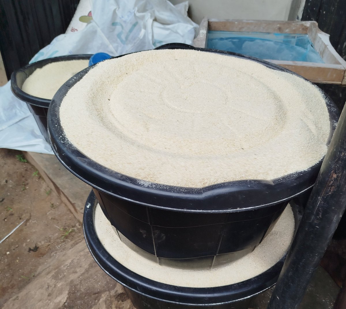 The Nigerian Farmer (@naija_farmers) on Twitter photo Somebody once said; Imagine you have access to 100, 000 Congo of garri now.
Do the math
100,000 X 1k
100milion sharp
One plot of land should give you at least 1000 Congo of garri
Then you need just 100 plots of land. That’s just about just 2-3hectres of land
😂😂😂😂
<a href="/Nig_Farmer/">NaijaFarmer</a> Somebody once said; Imagine you have access to 100, 000 Congo of garri now.
Do the math
100,000 X 1k
100milion sharp
One plot of land should give you at least 1000 Congo of garri
Then you need just 100 plots of land. That’s just about just 2-3hectres of land
😂😂😂😂
<a href="/Nig_Farmer/">NaijaFarmer</a>