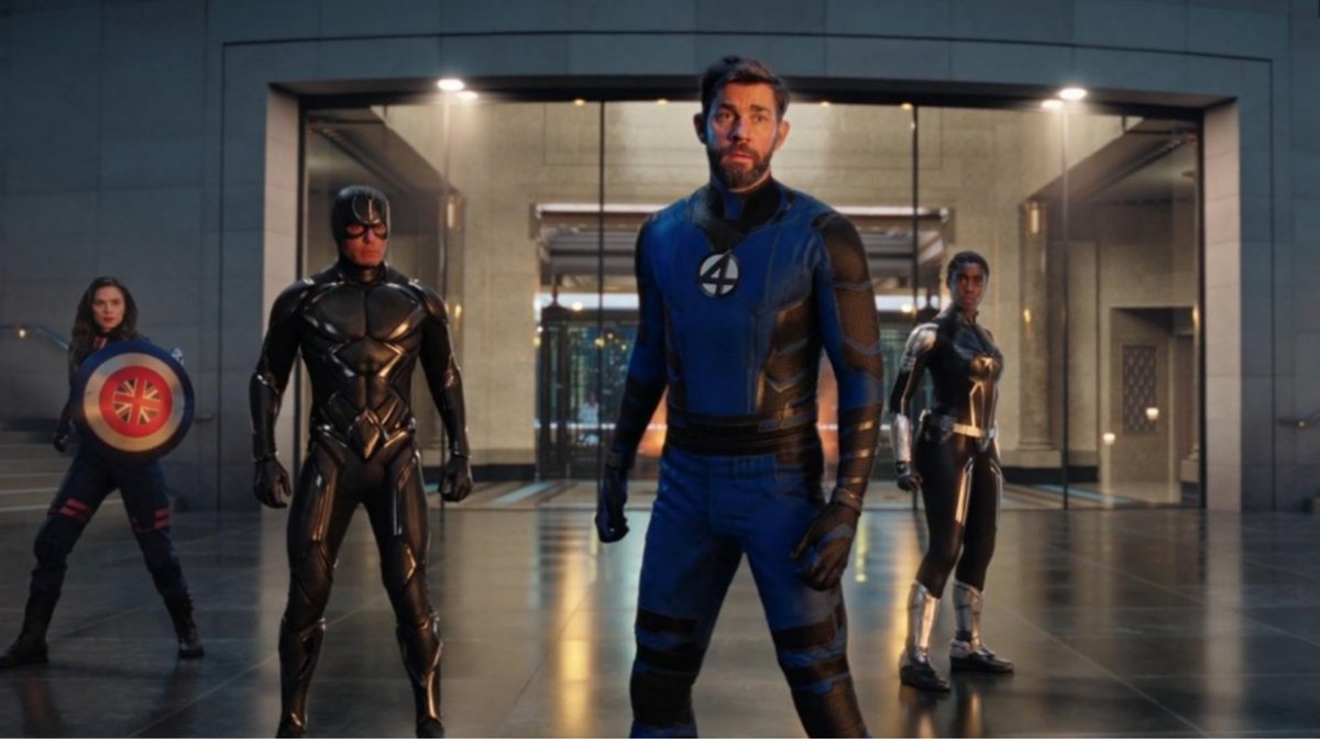 Jesus Christ, they really are filming huge chunks of this movie like the completely inert bit in Multiverse of Madness where you can tell that each member of the Illuminati was shot in a separate room, especially whenever you see John Krasinski's blank expression.