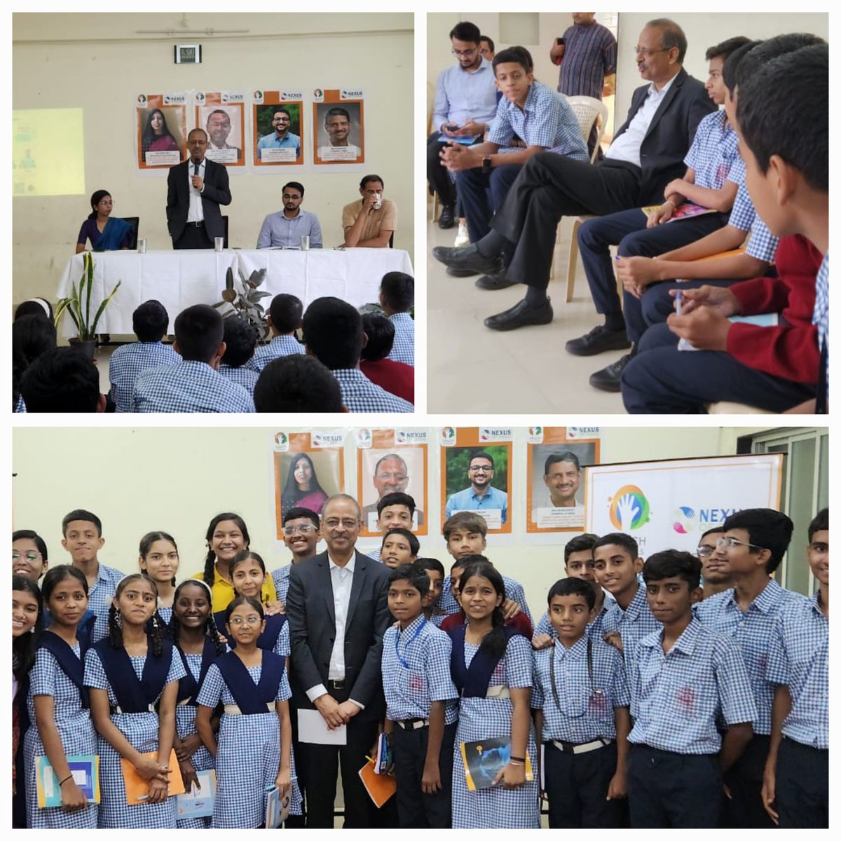 anilswarup58's tweet photo. Nothing like being with young students. And, when they are bright, confident, enthusiastic, inquisitive and articulate it is even better. The occasion was Nexus of Good event organized by Pune City Chapter wherein some extremely impressive presentations were made.
@nexusofgood https://t.co/ZRDifHFcBA