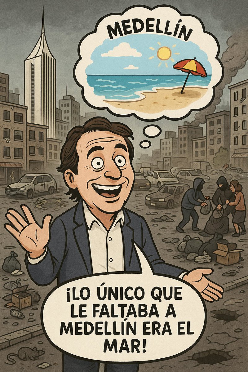 Después de casi 6 años siendo alcalde de Medellín <a href="/FicoGutierrez/">Fico Gutiérrez</a> finalmente descifró la principal necesidad de la ciudad!
