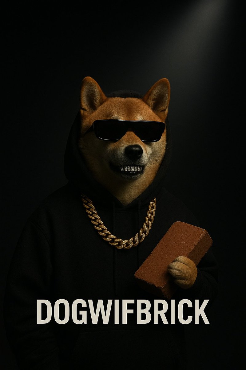 Ye rugged a lot of people apparently. #dogwifbrick is a guarantee. Community has it's 1st long term goal, and it is 1 mil mcap. 🚀 $DWFB
#PumpFunLaunch #KanyeWest #KanyeWestCoin #MOON #dogwifhat