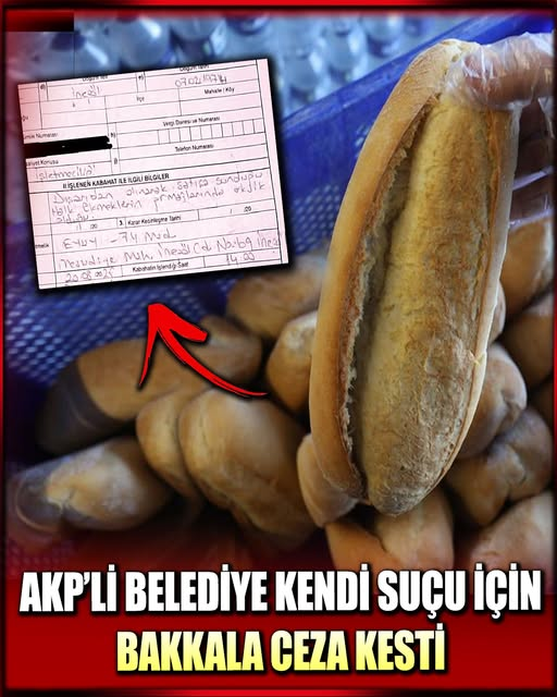 *
AKP'li Bursa İnegöl Belediyesi, kendi ürettiği eksik gramajlı ekmek yüzünden bakkala ceza kesti! 

"Vatandaşın ekmeğinden çalınmasına izin vermeyiz" denilen denetimde, belediyenin Halk Ekmek’inin eksik gramajı esnafın faturası oldu.

- #KorkusuzGazetesi /21 Ağustos 2025