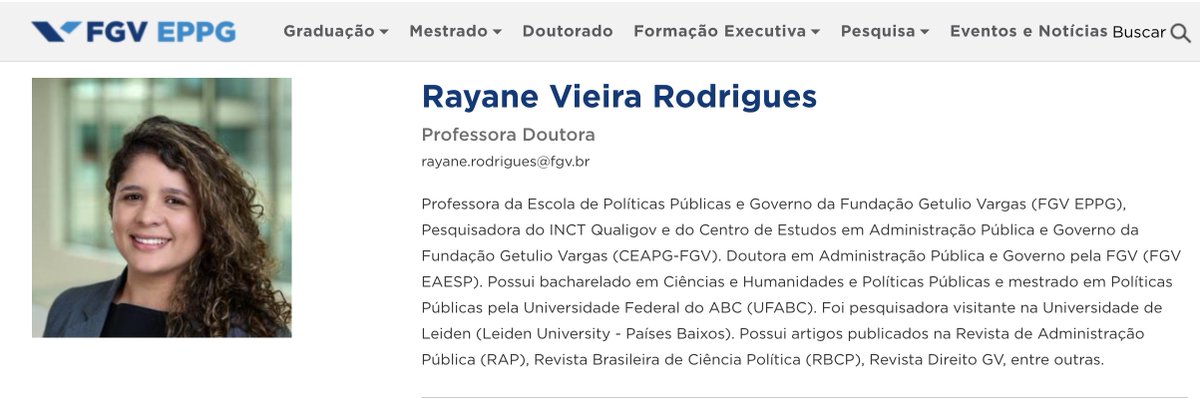 Feliz de iniciar uma nova fase da minha vida profissional como professora na Escola de Políticas Públicas da FGV.
