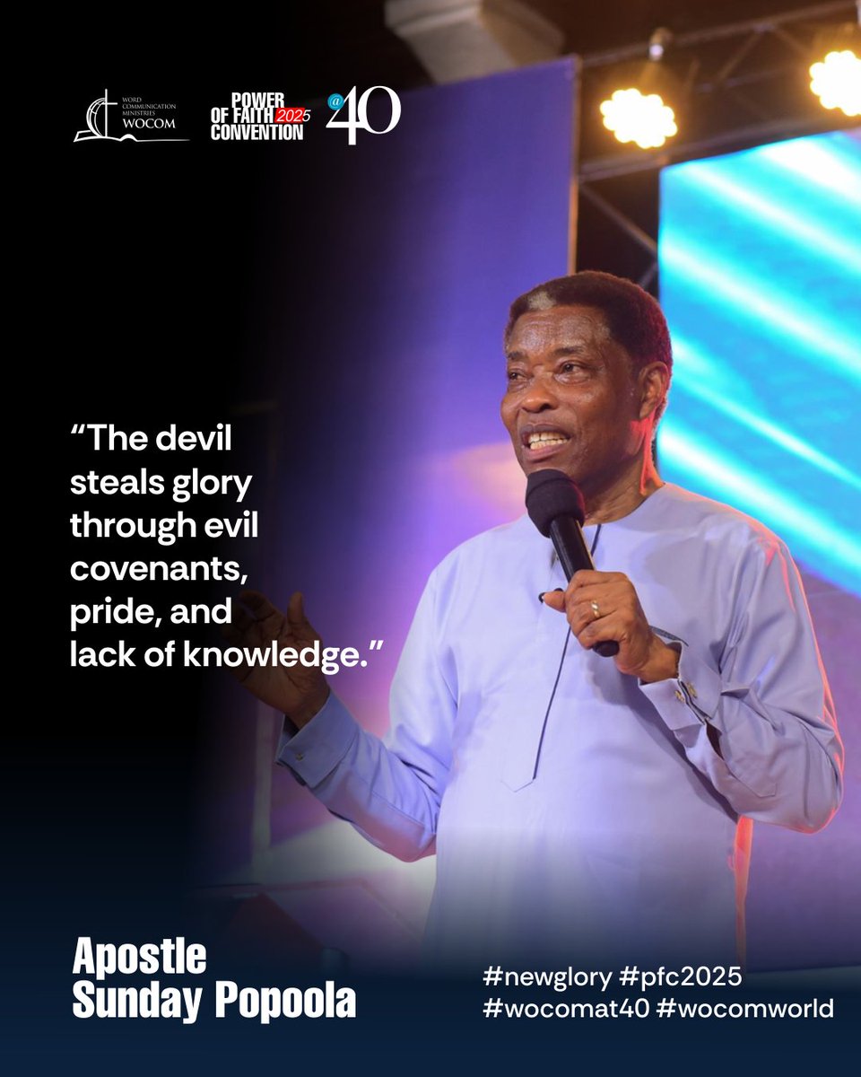 wocomworld's tweet photo. #NewGlory #PFC2025 #PowerOfFaithConvention2025 #WocomWorld #WOCOMat40 https://t.co/IVGrIPAT0z