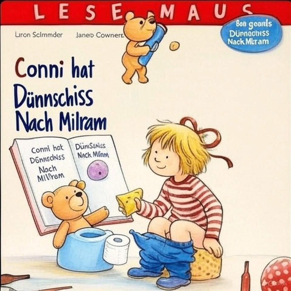 Dünnschiss nach Verzehr von #Milram ..😆