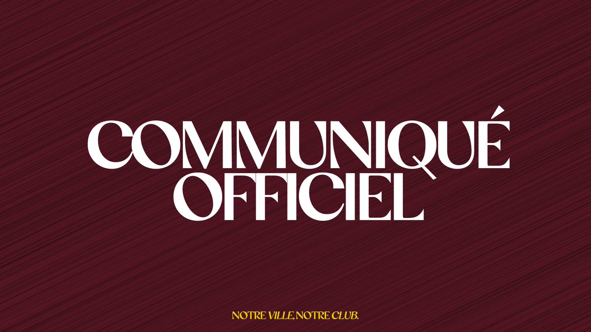 Communiqué officiel du Servette FC

👉 bit.ly/45LbzSw