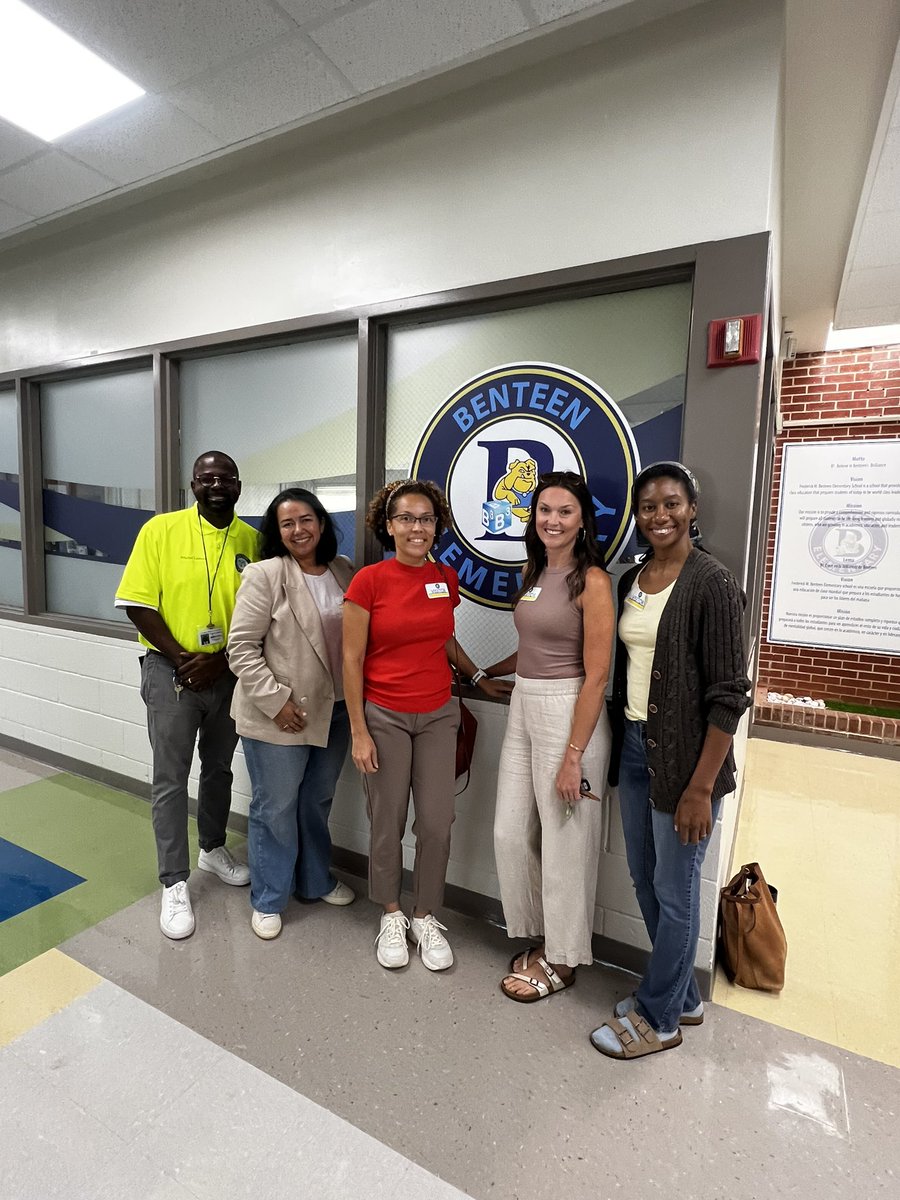 Great meeting with the <a href="/APSBenteen/">Benteen Elementary</a> Foundation today! 💙💛💙 I truly love our community’s passion for brilliance and commitment to every single student. Excited for the big things ahead with our Foundation! #brillianceisthestandard #benteenforever <a href="/tish________/">Tish</a>