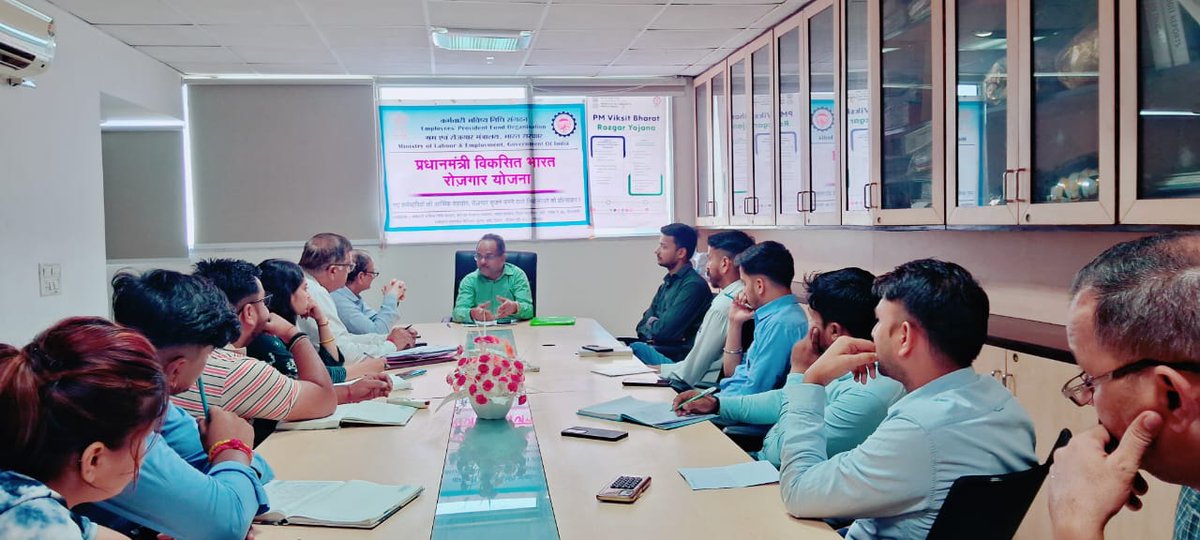 Awareness programs on Pradhan Mantri Viksit Bharat Rozgar Yojana held at M/s Himtechno Forge Ltd. Baddi  &amp; M/s Sentiss Pharma Pvt Ltd. Rajpura Road Nalagarh, Baddi, Solan, Himachal Pradesh
<a href="/socialepfo/">EPFO</a>
<a href="/LabourMinistry/">Ministry of Labour & Employment, GoI</a>
<a href="/ZOPBHP/">EPFO ZO CHANDIGARH</a>
#pmviksitbharatrozgaryojana #pmvbry #epfowithyou