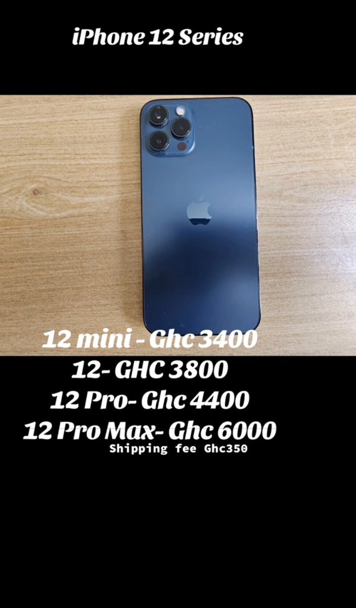 guyclose00's tweet photo. Purchase all your electronics straight from the UK and Canada.We can buy them for you, or you can purchase them, and we’ll ship from the UK or Canada to Ghana.
Send us a Dm,and let us handle the hassle free process of purchasing and shipping your electronics to Ghana.
0205770569 https://t.co/tqnEXc6YPr