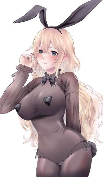 バニーの日らしいです愛宕さん… #バニーの日