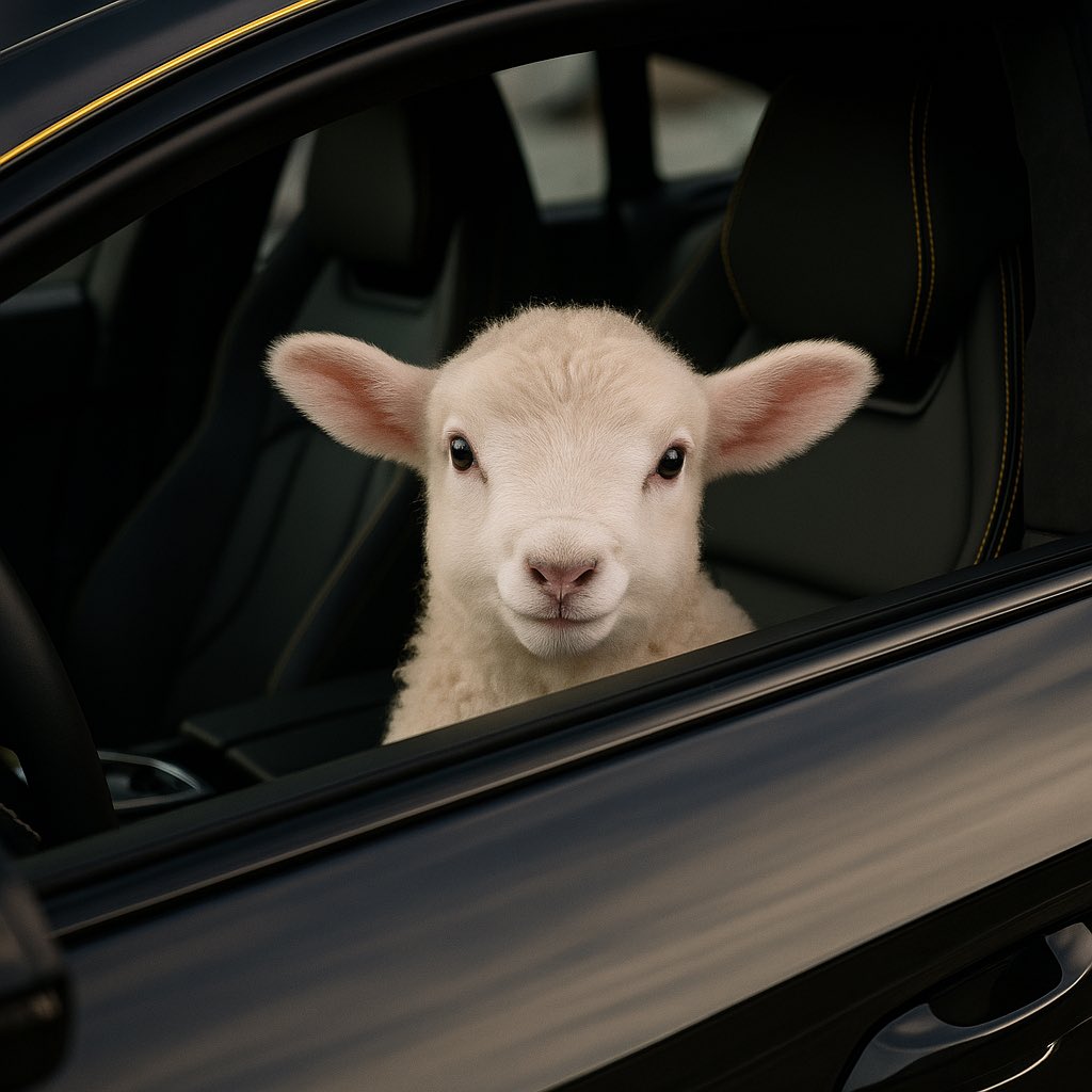 $Lamb in a lambo