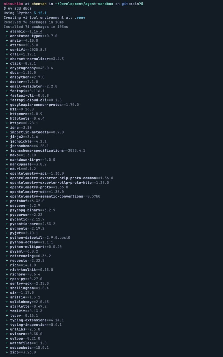 Armin Ronacher ⇌ tweet media