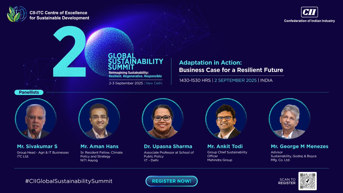 As climate risks intensify, proactive adaptation is critical to safeguarding both economies and communities. The session on “Adaptation in Action: Business Case for a Resilient Future” will highlight the strong business rationale for adaptation investments,