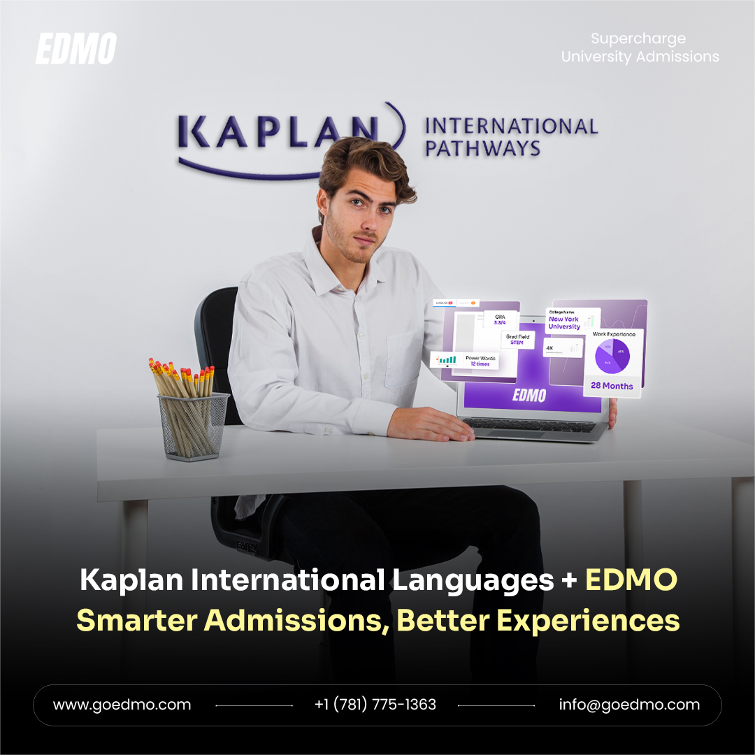 Kaplan x EDMO = Smarter Admissions 💡

AI now handles manual reviews &amp; eligibility checks—like SACM.

✅ Faster decisions
✅ Better student matches
✅ More time for real advising

“EDMO’s been a game-changer.” – Dong Chen, KIL
#HigherEd #AIinAdmissions #EdTech
