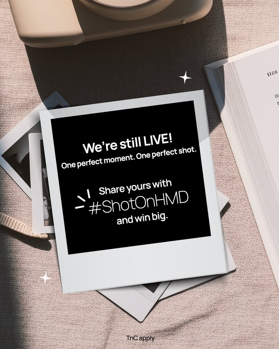 HMDdevicesIN's tweet image. Entries are still on #ParticipateAndWin exciting rewards

📸 How to Participate:

Click a photo that means the most to you
 Tag #ShotOnHMD and @HMDdevicesIN

Stay tuned. Winners will be announced soon! 

#HMD #HMDIndia #WorldPhotographyDay #ContestAlert