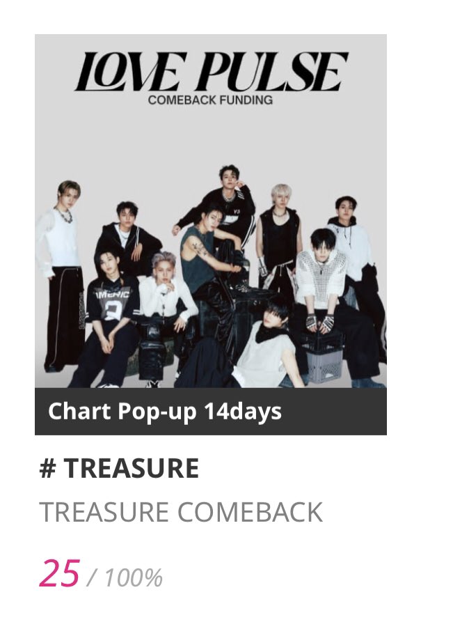 [Idol Champ] 🩵❤️

We are 75% away from our goal. 
Drop only your TIME CHAMSIMS (🩵) here before it expires. 

Don't let our efforts go to waste, Teumes! Let's cross the finish line and complete the funding! 💙📈

🔗: promo-web.idolchamp.com/app_proxy.html… 

#TREASURE #트레저 <a href="/treasuremembers/">TREASURE</a>