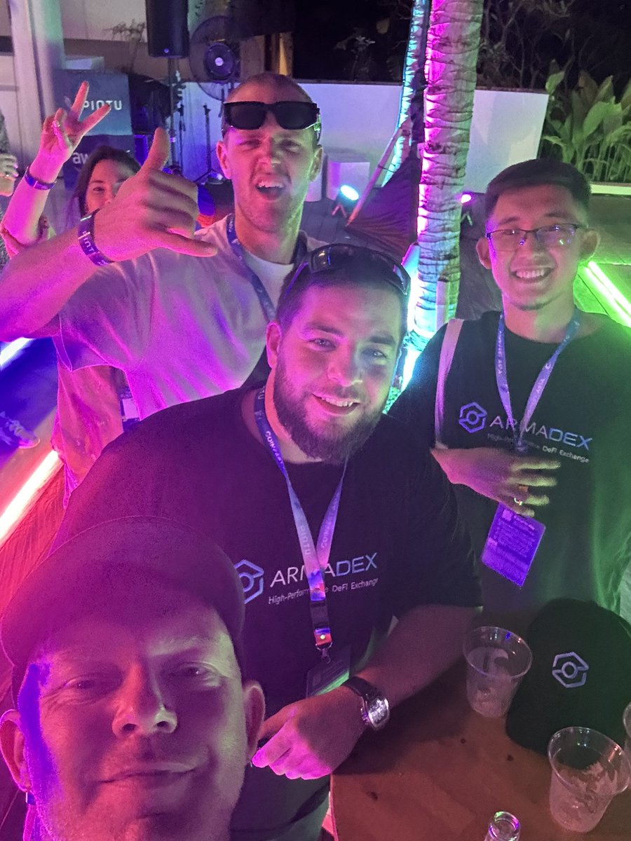 Catching with the boys from <a href="/ArmaDex_io/">ArmaDEX</a> at <a href="/CoinfestAsia/">Coinfest Asia</a>