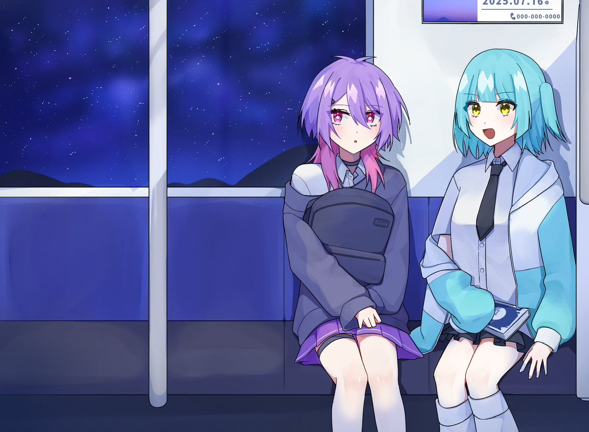 #絵描きさんと繋がりたい
#夏の創作クラスタフォロー祭り 
久々の！
一次創作中心に、趣味で時々二次創作も描いています！
全反応巡回します💜🔁よろしくお願いします〜！！