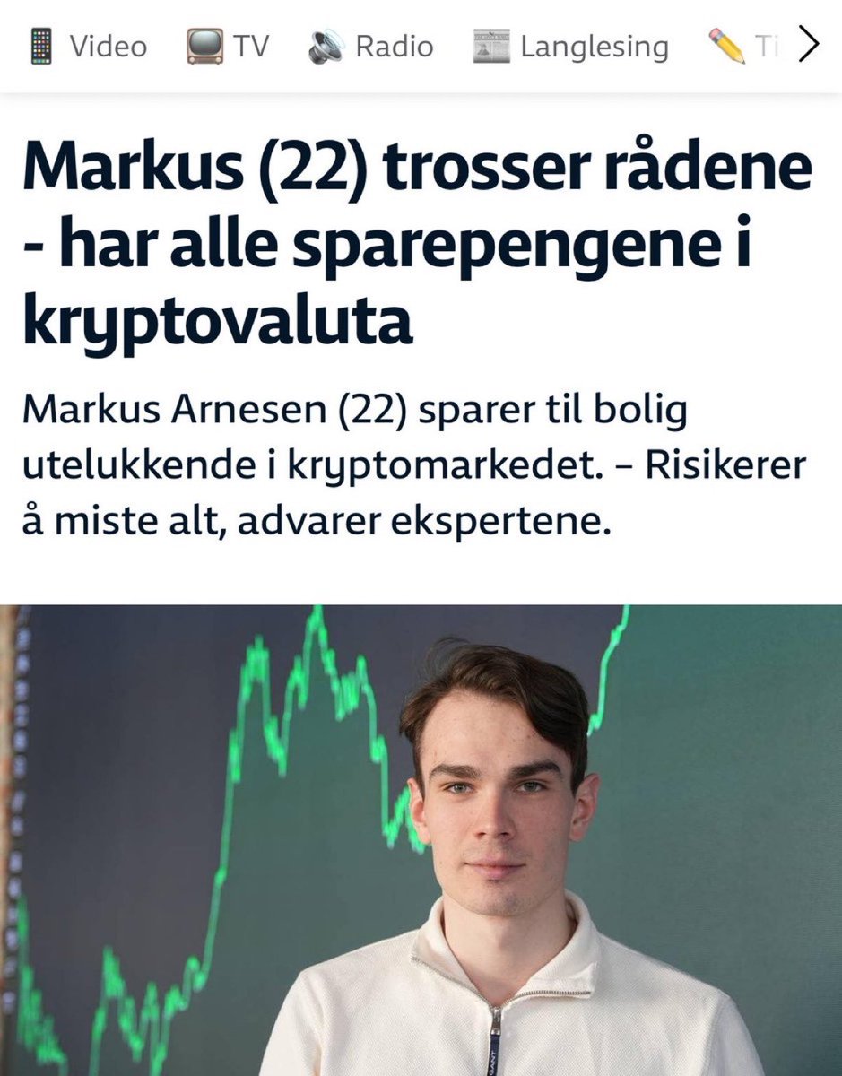 Markus Arnesen tweet media