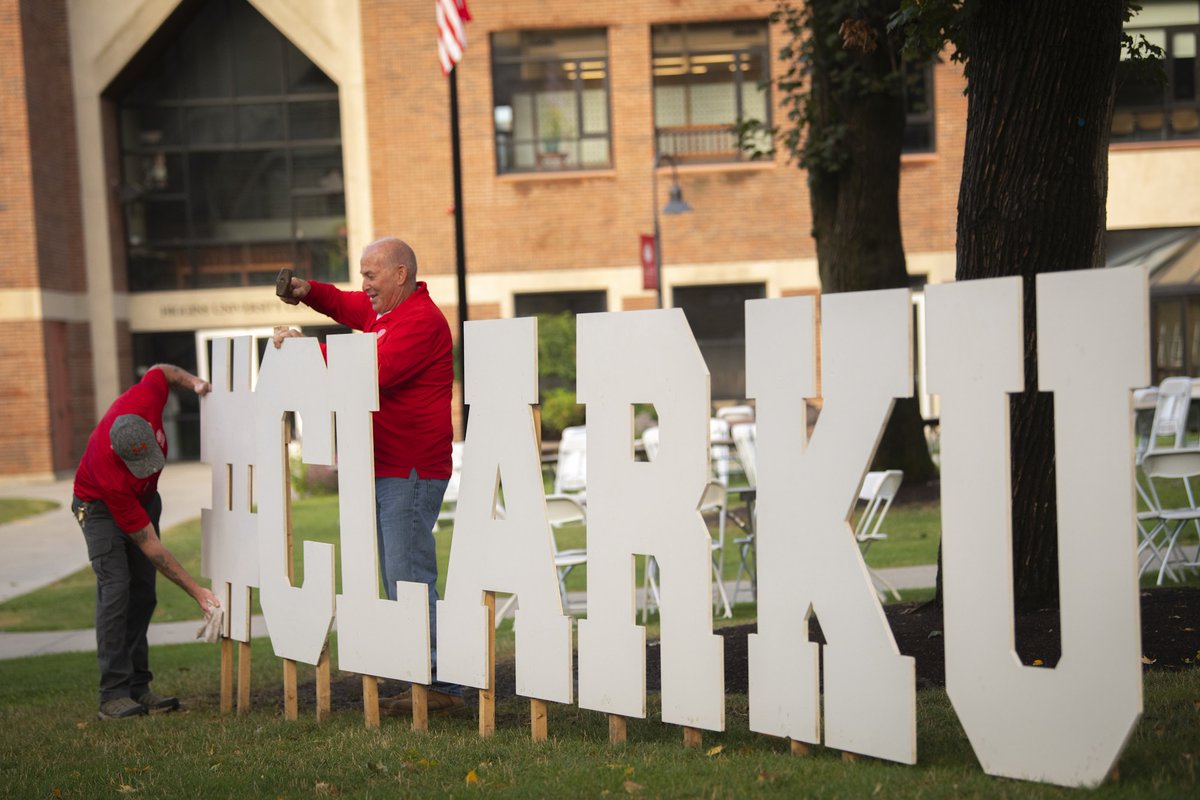 Happy First-Year Move-In Day! 🥳 We're thrilled to welcome our newest Clarkies and their families to campus this morning! #ClarkU2029