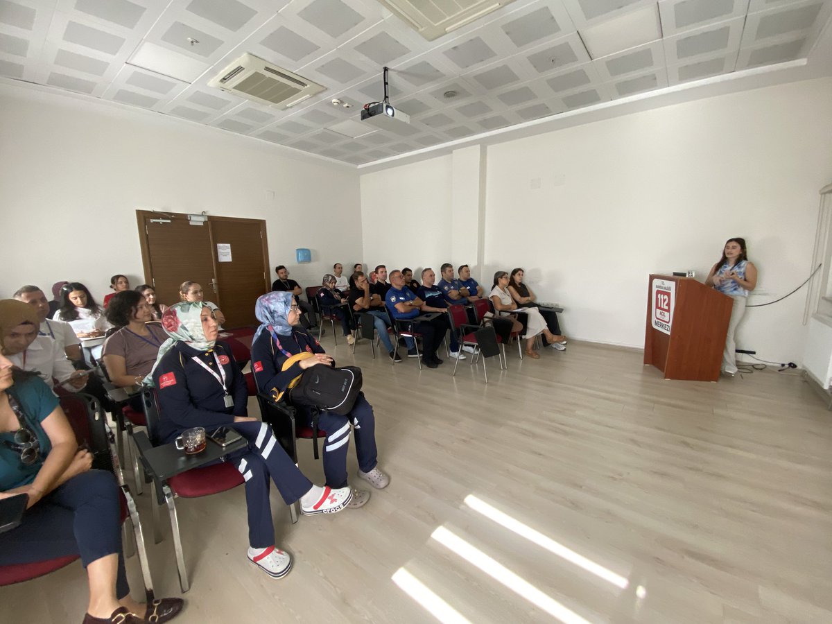 Manisa 112 Acil Çağrı Merkezi (@manisa112acm) on Twitter photo Yunusemre İlçe Sağlık Müdürlüğü tarafından Müdürlüğümüz personeline 18.08.2025-21.08.2025 tarihleri arasında ‘Sağlıklı Hayat Akademisi(SAHA) Eğitimleri’ verilmiştir.
<a href="/TC_icisleri/">T.C. İçişleri Bakanlığı</a> <a href="/112teknumara/">112 Acil Çağrı Merkezleri</a> Yunusemre İlçe Sağlık Müdürlüğü tarafından Müdürlüğümüz personeline 18.08.2025-21.08.2025 tarihleri arasında ‘Sağlıklı Hayat Akademisi(SAHA) Eğitimleri’ verilmiştir.
<a href="/TC_icisleri/">T.C. İçişleri Bakanlığı</a> <a href="/112teknumara/">112 Acil Çağrı Merkezleri</a>