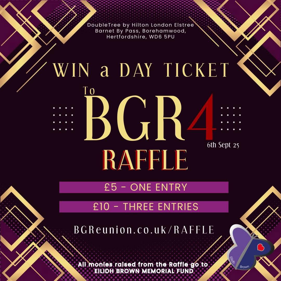 bgconvention's tweet photo. Hey Everyone - you only have until tomorrow to get yourself a raffle ticket to win a Day Ticket to BGR4.
Head to our website:
https://t.co/jTNFFsseZ7
Raffle drawn live (Fb Group) on the 23rd and winner announced. Good luck 🤞🏼 #GotToBeInItToWinIt https://t.co/usXpf30btl