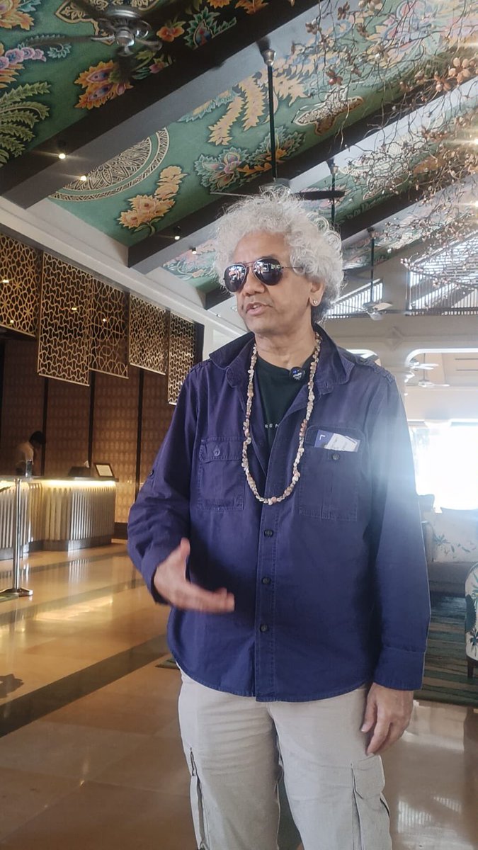 ShowhouseIndia's tweet photo. Taufiq Qureshi & friends have arrived, ready to bring the magic of music to #MalharAndTheSea!
Get ready for an unforgettable experience with some of the finest in the industry.
#ITCGoa #Goa2025 #Musication #ShowHouseOriginal #TaufiqQureshi #malharandthesea https://t.co/VsVvYK1Ctm