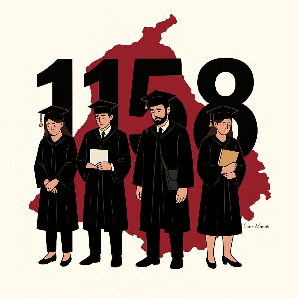 1158APFront5aab's tweet photo. You can’t fight drugs by slogans alone.

Colleges without faculty = idle youth = addiction risk. 

If education reform was your promise, 1158 recruitment is your test. 

Youth need classrooms,not chaos
#ReviewPetition_1158

@BhagwantMann
@ArvindKejriwal
@AamAadmiParty
@BJP4Punjab https://t.co/02J1VjmEGi