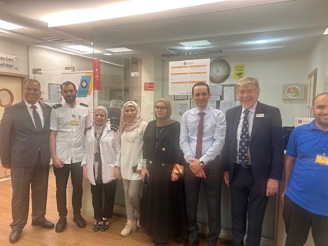 CSjehg's tweet image. The Chairman and CEO visited Hebron Hospital today to congratulate our incredible team on achieving JCI accreditation. We’re proud of their dedication and commitment to excellence in patient eye care!