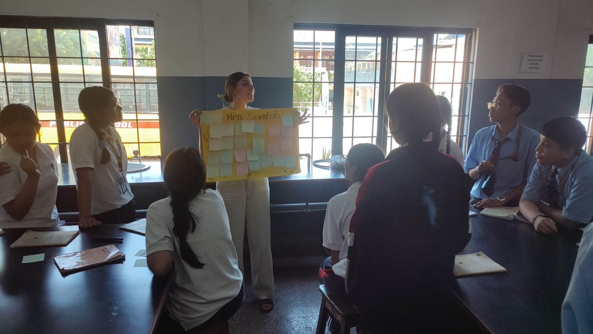 This week we run the 'Escape Road: In Search of Nobel and Non-Nobel Women Scientists' workshop with 280 students at <a href="/GalaxyPublic/">Galaxy Public School</a> to celebrate the role women have played and continue to play in scientific discoveries.
For more information: icmm.csic.es/index.php/en/i…
<a href="/CSICdivulga/">CSIC Divulga</a>