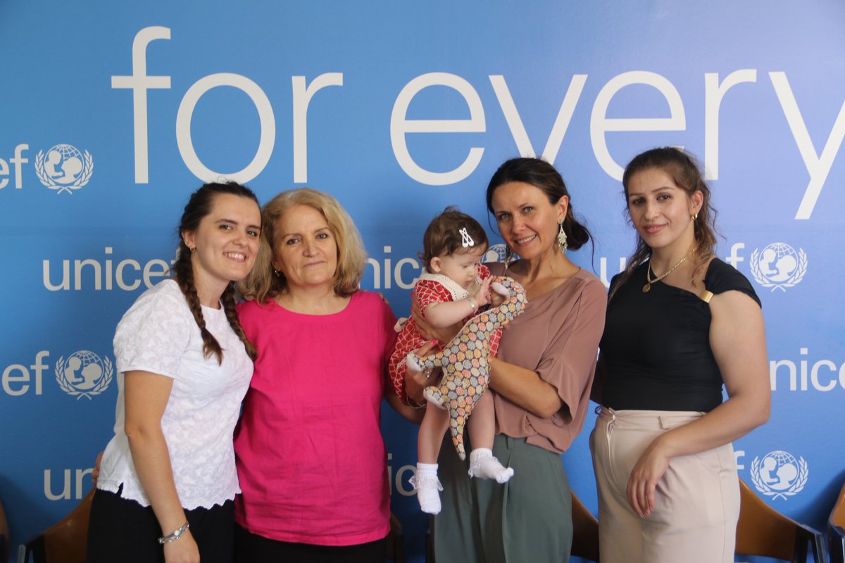 The best visitors are these visitors at <a href="/UNICEFKosovo/">UNICEF Kosovo Programme</a> office 😍 Meet 9-month-old Danina with her amazing mother Valmira who shared with me testimonials on how important that UNICEF expands the Group Care for parenting so more mothers&amp;fathers of young children benefit from it