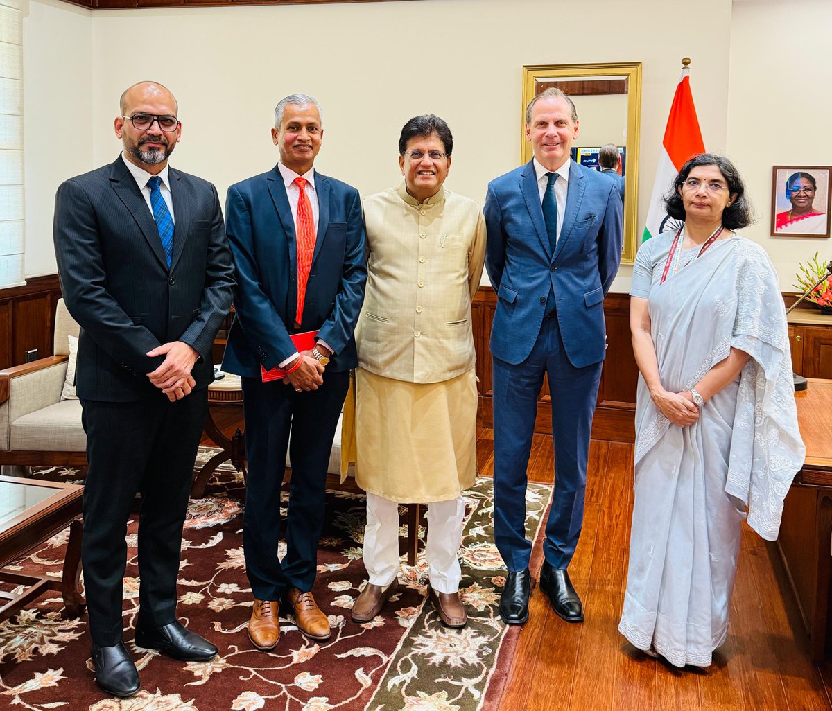 Held a productive meeting with Mr. Martin Schroeter, Chairman and Chief Executive Officer of <a href="/Kyndryl/">Kyndryl</a>.

We discussed expanding cybersecurity skilling programs to empower youth in underserved areas, leveraging AI/ML expertise, and scaling training initiatives to build future-ready