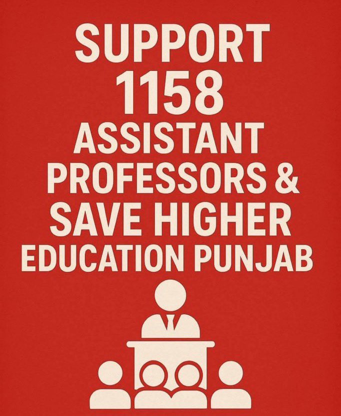 RajeevK83138568's tweet photo. @1158APFront5aab @BhagwantMann @ArvindKejriwal @AamAadmiParty @BJP4Punjab @AAPPunjab @INCPunjab @Akali_Dal_ @harjotbains @PargatSOfficial @CHARANJITCHANNI @RajaBrar_INC @Partap_Sbajwa @HarsimratBadal_ @RavneetBittu No teachers, no education. It’s time for defending 1158 Assistant professors recruitment in SC. #Justice_For_1158 #ReviewPetition_1158
@NitishKumar
@BhagwantMann
@CHARANJITCHANNI
@sunilkbv
@PargatSOfficial
@harjotbains
@BJP4Bihar
@INCBihar
@AAPBihar
@SanjayAzadSln https://t.co/euDF8oYKYG