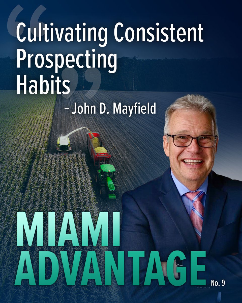 MiamiRealtors's tweet image. Dive into John's Training Session "Seeds to Sales: Cultivating Prospecting Habits"

Top 5 Key Notes:
🌱Plant the Seeds
🌱Water the Seeds
🌱Remove the Weeds
🌱Use your Tools
🌱Reply &amp;amp; Listen Carefully

bit.ly/4l7GBK7

#miamirealtors #realestate #realestateeducation