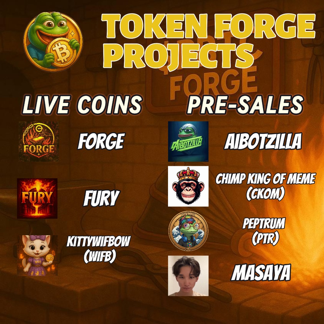 Token Forge on Base (PBTC) tweet media