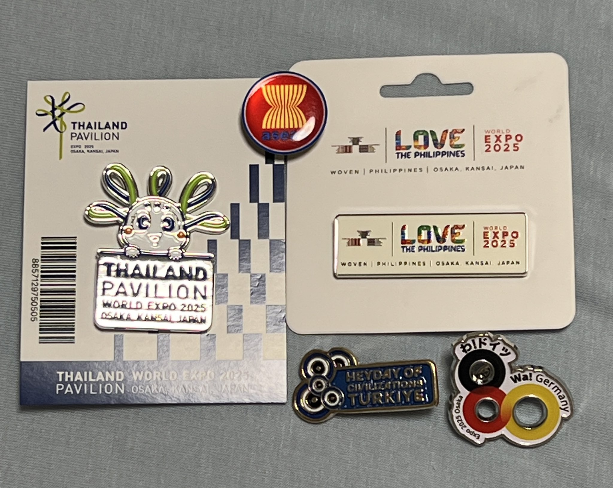 トルコ パビリオン スタッフ用ピンバッジ 大阪・関西万博 EXPO2025 レア